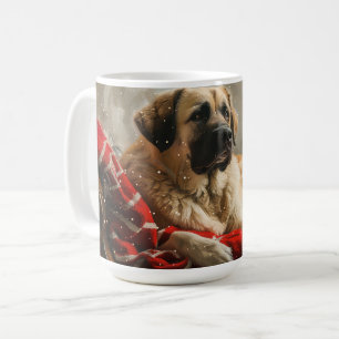 Anatolian Shepherd Dog Christmas Festive Coffee Mug
