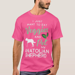 Anatolian Shepherd Dog Cigar lover owner Xmas Birt T-Shirt