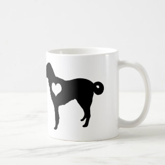 Anatolian Shepherd Dog Heart Mug