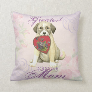 Anatolian Shepherd Dog Heart Mum Cushion