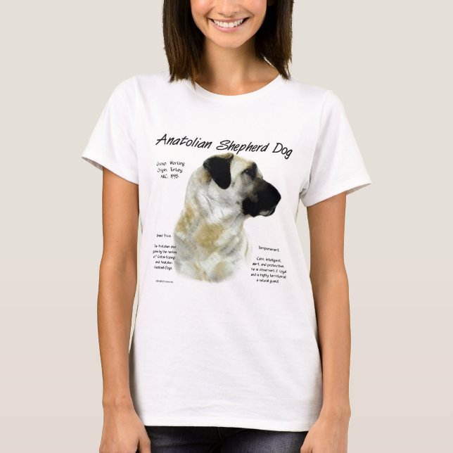 Anatolian Shepherd Dog History  T-Shirt (Front)