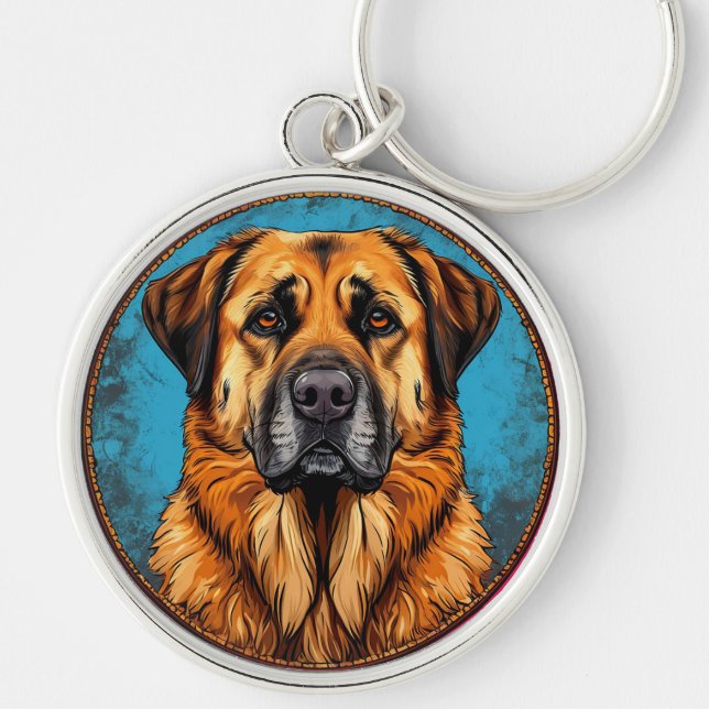 Anatolian Shepherd dog Key Ring (Front)