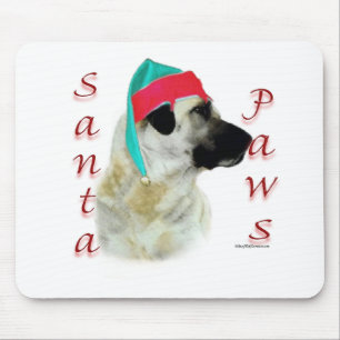 Anatolian Shepherd Dog Santa Paws Mouse Mat