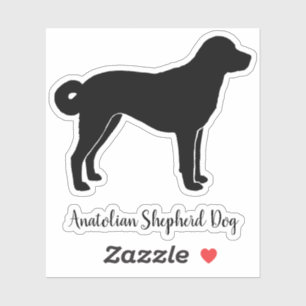 Anatolian Shepherd Dog Silhouette Cool Canine