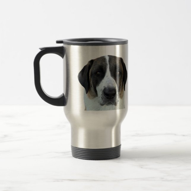 Anatolian Shepherd Dog Travel Mug (Left)