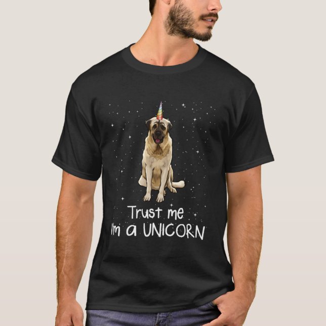 Anatolian Shepherd Dog Trust Me I'M A Unicorn Dog T-Shirt (Front)