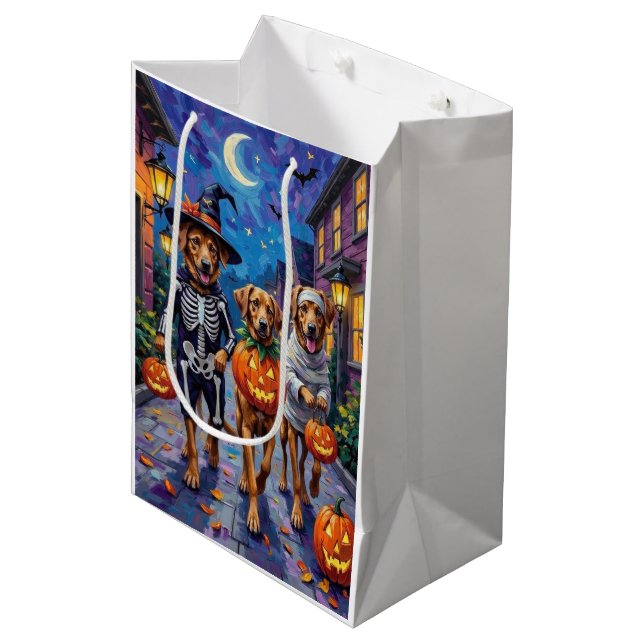 Anatolian Shepherd Dogs Halloween Costumes Medium Gift Bag (Front Angled)