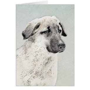 Anatolian Shepherd Painting - Original Dog Art