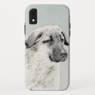 Anatolian Shepherd Painting - Original Dog Art iPhone XR Case
