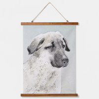 Anatolian Shepherd Painting - Original Dog Art