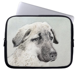 Anatolian Shepherd Painting - Original Dog Art Laptop Sleeve
