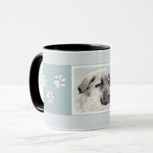 Anatolian Shepherd Painting - Original Dog Art Mug