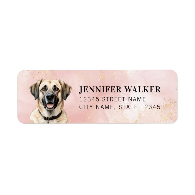 Anatolian Shepherd Return Address Labels (Front)