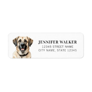 Anatolian Shepherd Return Address Labels