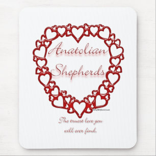 Anatolian Shepherd True Love Mouse Mat