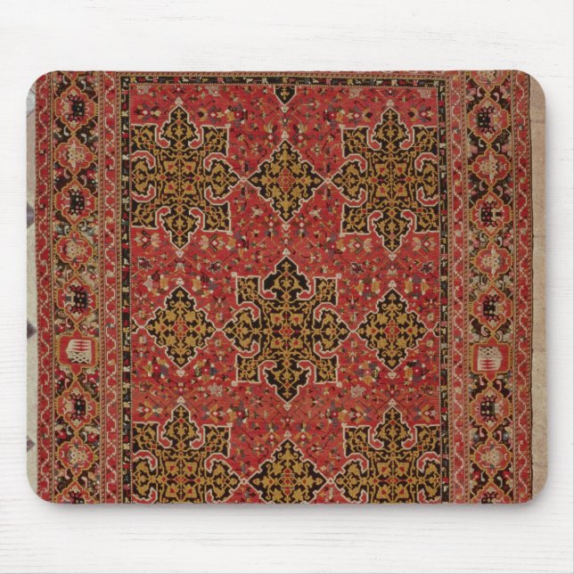 Anatolian Star Ushak carpet, 1585 Mouse Mat (Front)