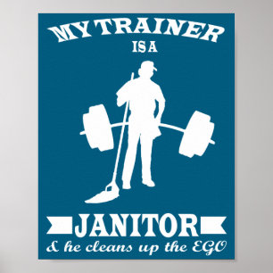 Anatoly My Trainer Is Janitor Funny Gym Prank  Poster