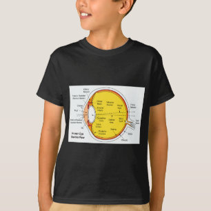 Anatomical Diagram of the Human Eye Ball T-Shirt