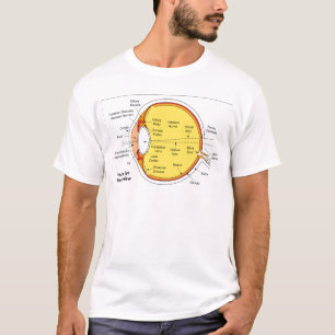 Anatomical Diagram of the Human Eye Ball T-Shirt