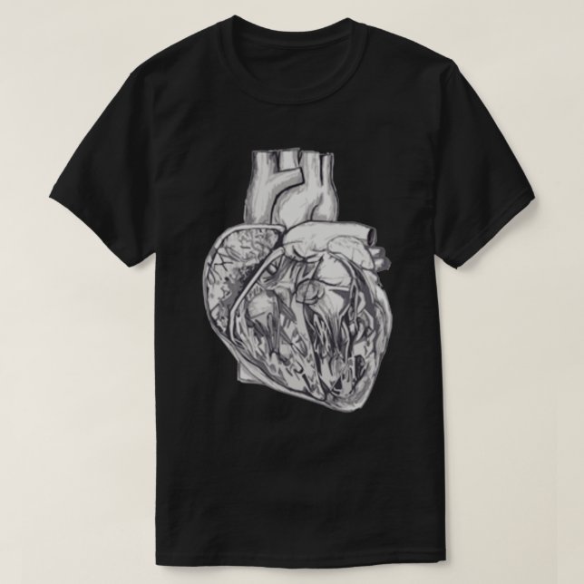 Anatomical Heart 2 T-Shirt (Design Front)