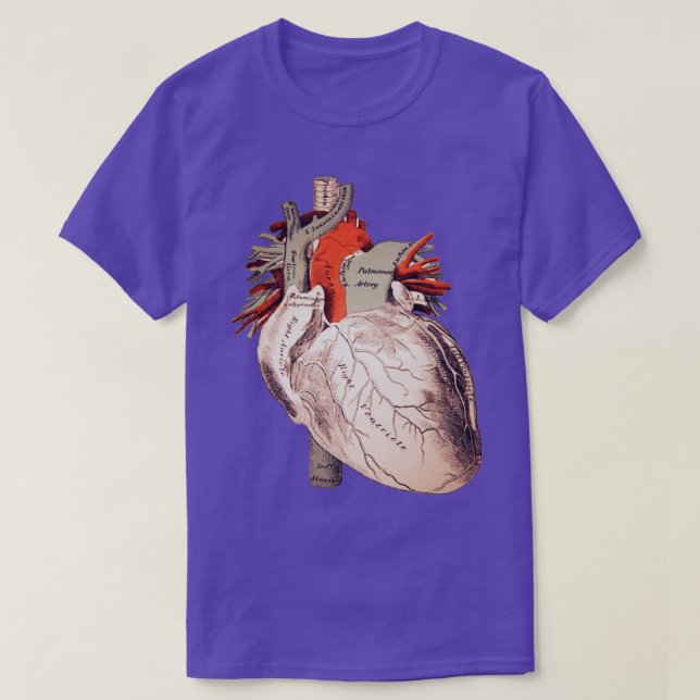 Anatomical heart 4 T-Shirt (Design Front)