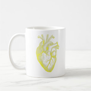 Anatomical Heart Cardiologist Medical School Docto Coffee Mug