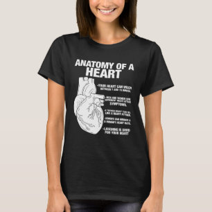 Anatomical Heart Cool Cardiologist T-Shirt
