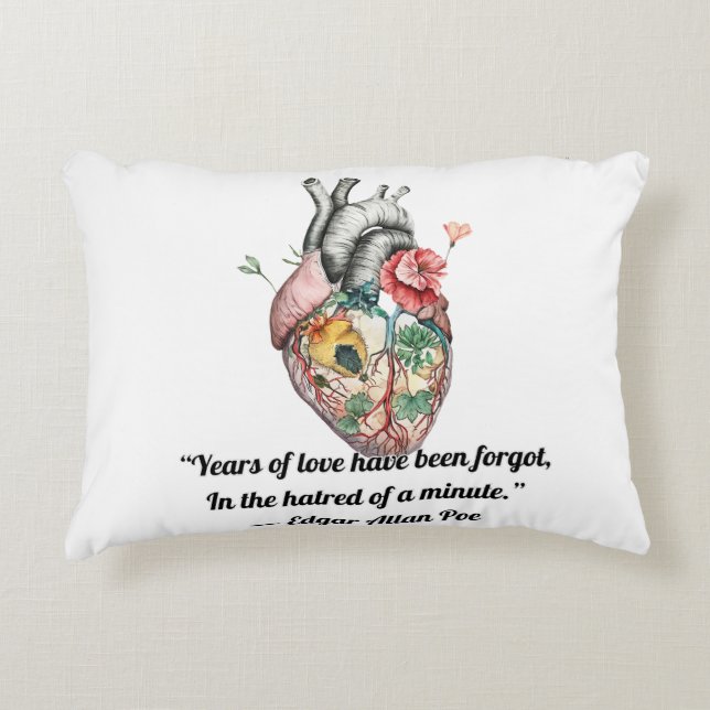 Anatomical Heart Decorative Cushion (Front)