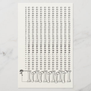 Anatomical Heart Habit Tracker – Gothic Habit Trac Stationery