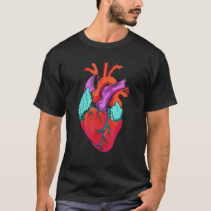 Anatomical Heart Vintage Heart Anatomy T-Shirt