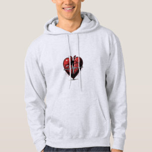 Anatomical Heart with Battle of Life Hoodie