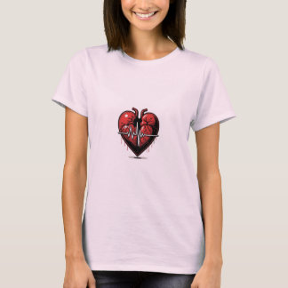 Anatomical Heart with Battle of Life T-Shirt