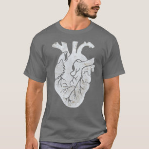 Anatomical Human Heart Unusual Love Valentines Gif T-Shirt