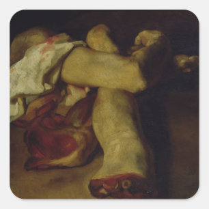 Anatomical Pieces Square Sticker