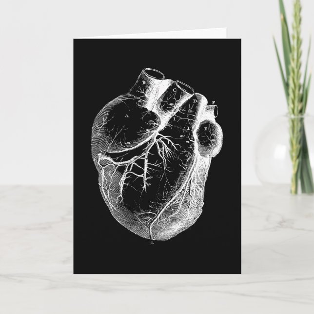Anatomically Correct Heart Card (Front)