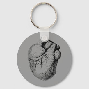 Anatomically Correct Heart Key Ring
