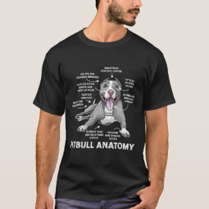 Anatomy Fun Bulldog Lover Dog Owner  T-Shirt