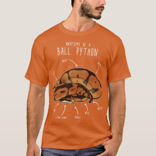 Anatomy of a Ball Python T-Shirt