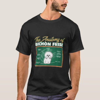 Anatomy Of A Bichon Frise I Funny Bichon Frise T-Shirt