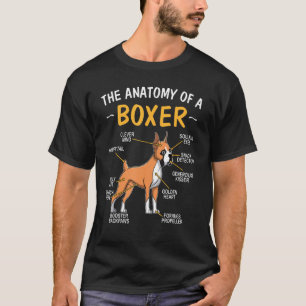 Anatomy Of A Boxer For Dog T-Shirt