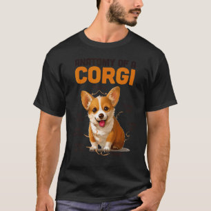 Anatomy of a Corgi Corgi Puppy Anatomy T-Shirt