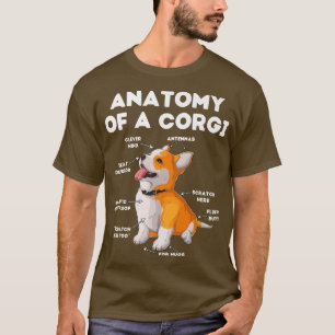Anatomy Of A Corgi Puppy-39 T-Shirt