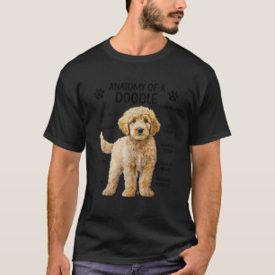 Anatomy Of A Doodle Dog Doodle Owner Goldendoodle T-Shirt