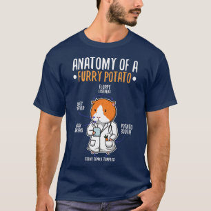 Anatomy Of A Furry Potato 8 T-Shirt