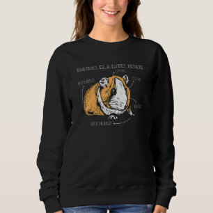 Anatomy Of A Furry Potato Guinea Pig Guinea Pig Sweatshirt