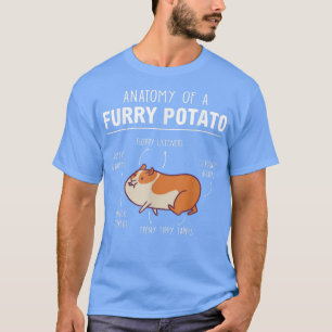 Anatomy OF A Furry Potato Outfit For Guinea Pig Lo T-Shirt