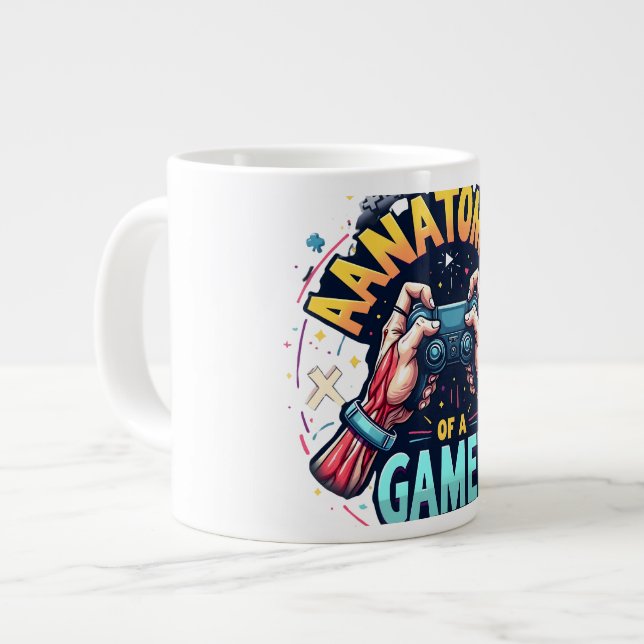 Anatomy of a Gamer Mug – Perfect Gift for Gamers | (Front Left)