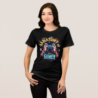 Anatomy of a Gamer T-Shirt - Perfect for Gaming