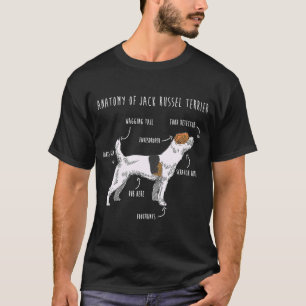 Anatomy Of A Jack Russell Terrier Jack Russell T-Shirt