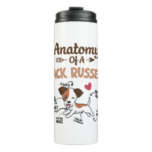 Anatomy Of A Jack Russell Terrier Thermal Tumbler